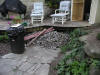 One pile of broken concrete