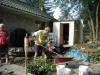 Mixing mortar