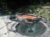 Add water and get red lava rock soup!